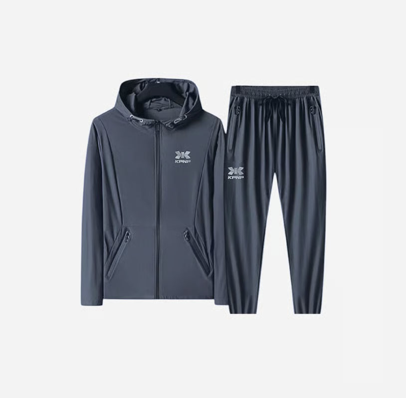 KPNP Tracksuit Set (Grey) (Unisex)