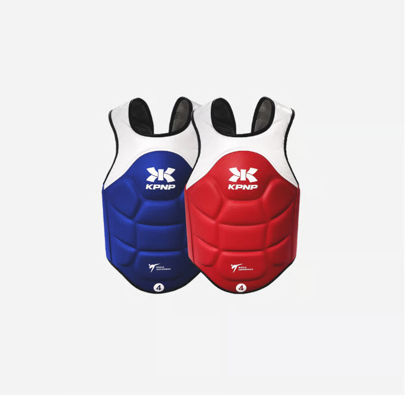 KPNP PSS K2 Taekwondo Dual Band Electronic Chest Protector