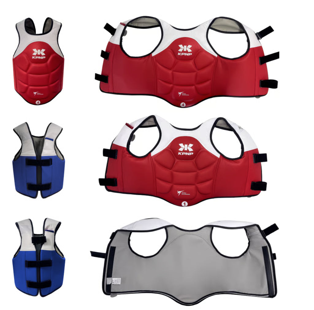 KPNP PSS K2 Taekwondo Dual Band Electronic Chest Protector