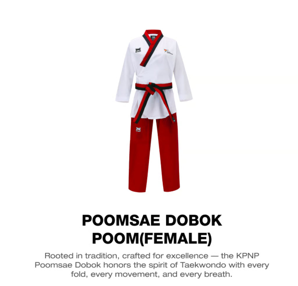 KPNP Poomsae Poom Dobok (Female)